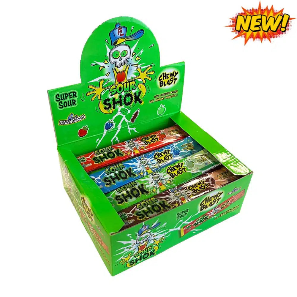 Sour Shok Chewy blast - 48