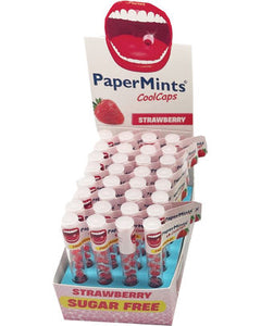 PAPERMINTS Coolcaps tubes strawberry - 32