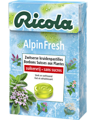 Box Ricola Alpin Fresh 50g - 20