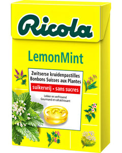 Box Ricola Lemon Mint 50g - 20