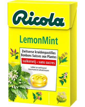 Box Ricola Lemon Mint 50g - 20