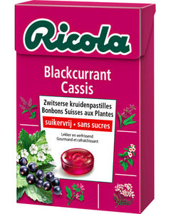 Ricola blackcurrant 50g - 20