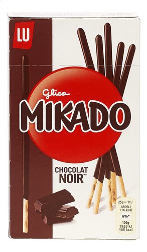 Mikado Dark Choco 75g - 24